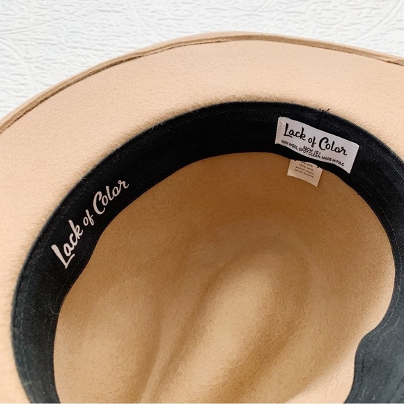 Lack of Color The Frey‎ Wide-Brim Fedora (Small, 56cm)